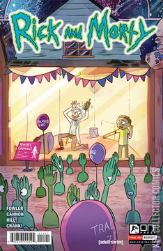 Variant Cover for Rick and Morty #14