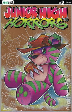 Variant Cover for Junior High Horrors #2
