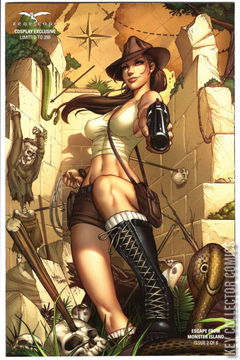 Variant Cover for Escape From Monster Island #2