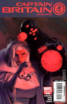 Variant Cover for Captain Britain and MI 13 #8