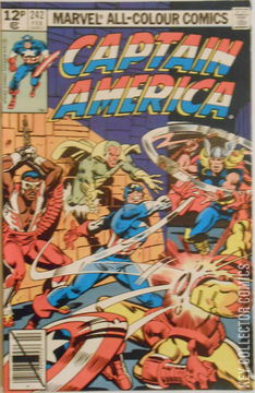 Variant Cover for Captain America #242