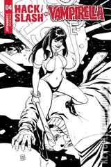 Variant Cover for Hack / Slash vs. Vampirella #4