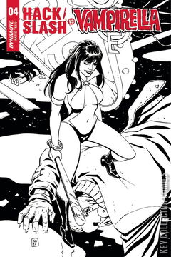 Variant Cover for Hack / Slash vs. Vampirella #4