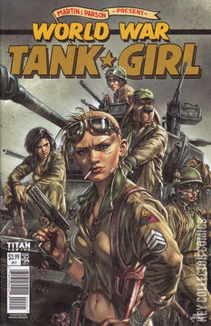 Variant Cover for World War Tank Girl #4
