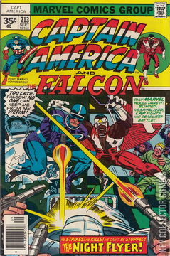 Variant Cover for Captain America #213