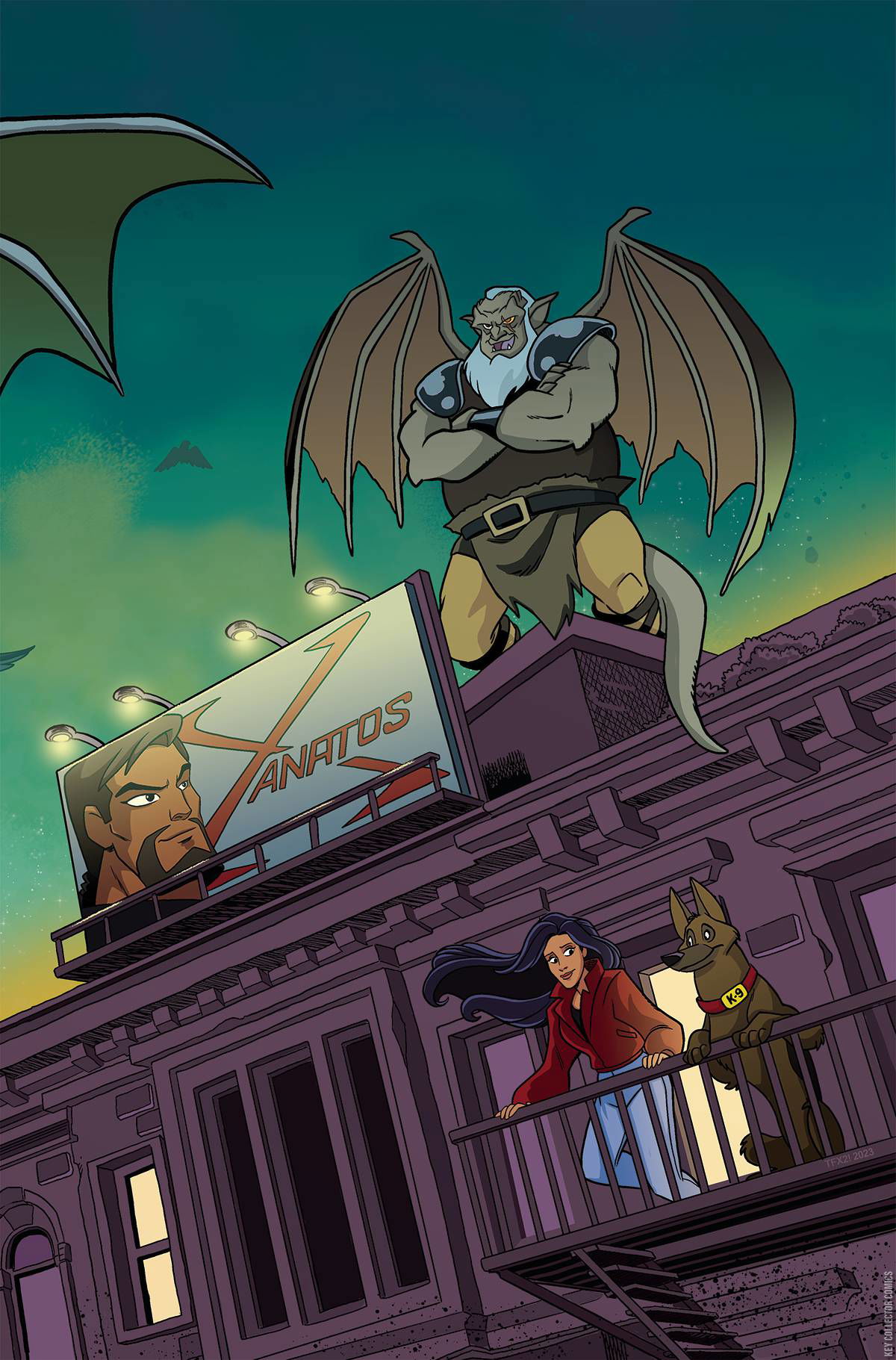 Variant Cover for Gargoyles #12