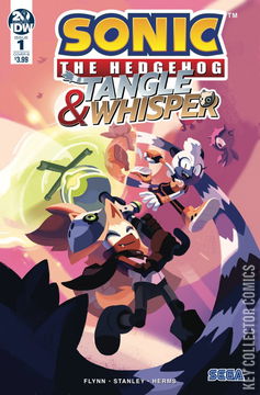 Variant Cover for Sonic the Hedgehog: Tangle and Whisper #1