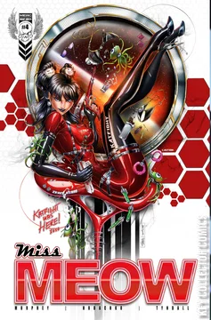 Variant Cover for Miss Meow: Special Kickstarter Collectors Edition #4