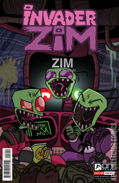 Variant Cover for Invader Zim #19