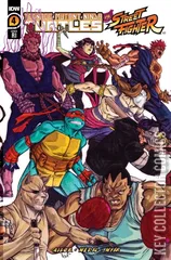 Variant Cover for Teenage Mutant Ninja Turtles vs. Street Fighter #4