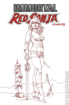Variant Cover for Immortal Red Sonja #7