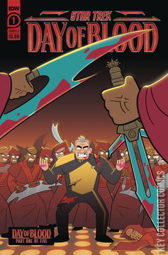 Variant Cover for Star Trek: Day of Blood #1