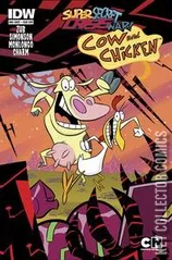 Variant Cover for Super Secret Crisis War: Cow and Chicken #1