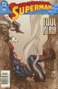 Variant Cover for Superman #185