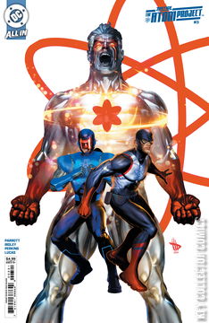 Variant Cover for Justice League: The Atom Project #3