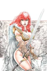 Variant Cover for Red Sonja: The Superpowers #1