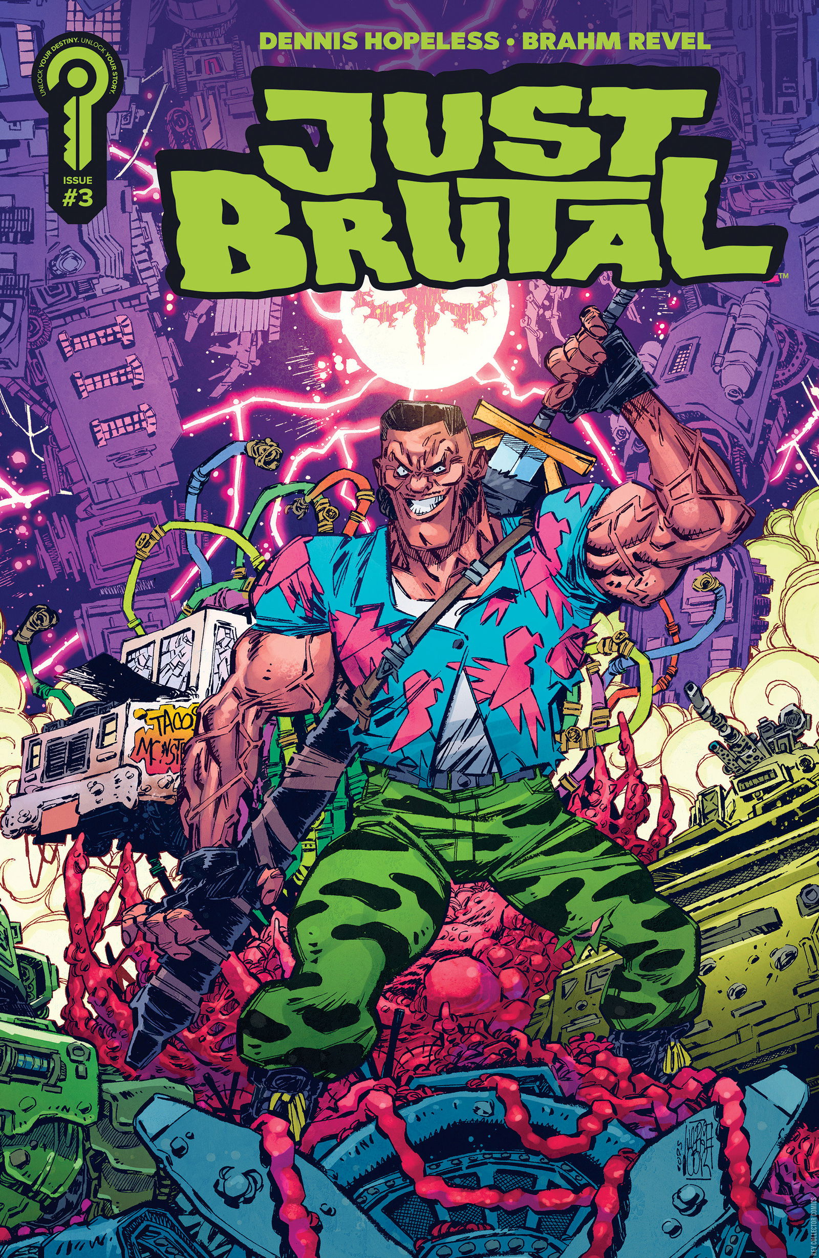 Variant Cover for Just Brutal #3