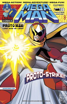 Variant Cover for Mega Man #18