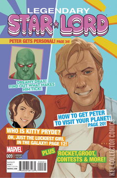 Variant Cover for Legendary Star-Lord #9