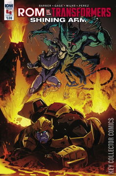 Variant Cover for ROM vs. Transformers: Shining Armor #4