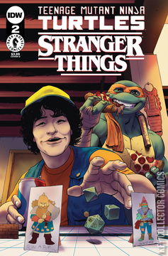 Variant Cover for Teenage Mutant Ninja Turtles / Stranger Things #2