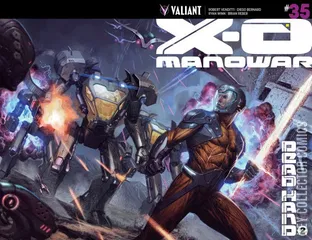 Variant Cover for X-O Manowar #35