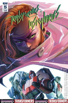 Variant Cover for Transformers vs. the Visionaries #5