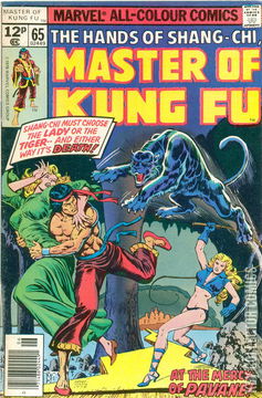 Variant Cover for Master of Kung Fu #65