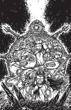 Variant Cover for Mighty Morphin Power Rangers / Teenage Mutant Ninja Turtles #1