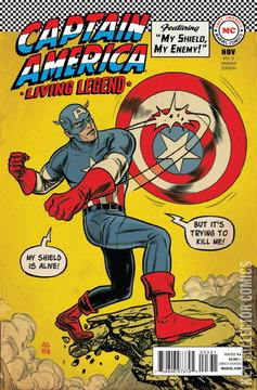 Variant Cover for Captain America: Living Legend #3