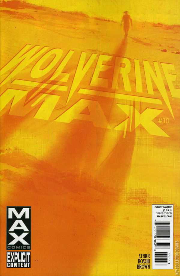 Wolverine Max 10 Published August 2013 Key Collector