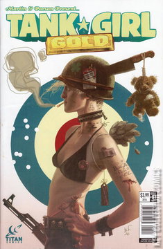 Variant Cover for Tank Girl: Gold #1