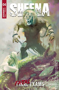 Variant Cover for Sheena: Queen of the Jungle #4