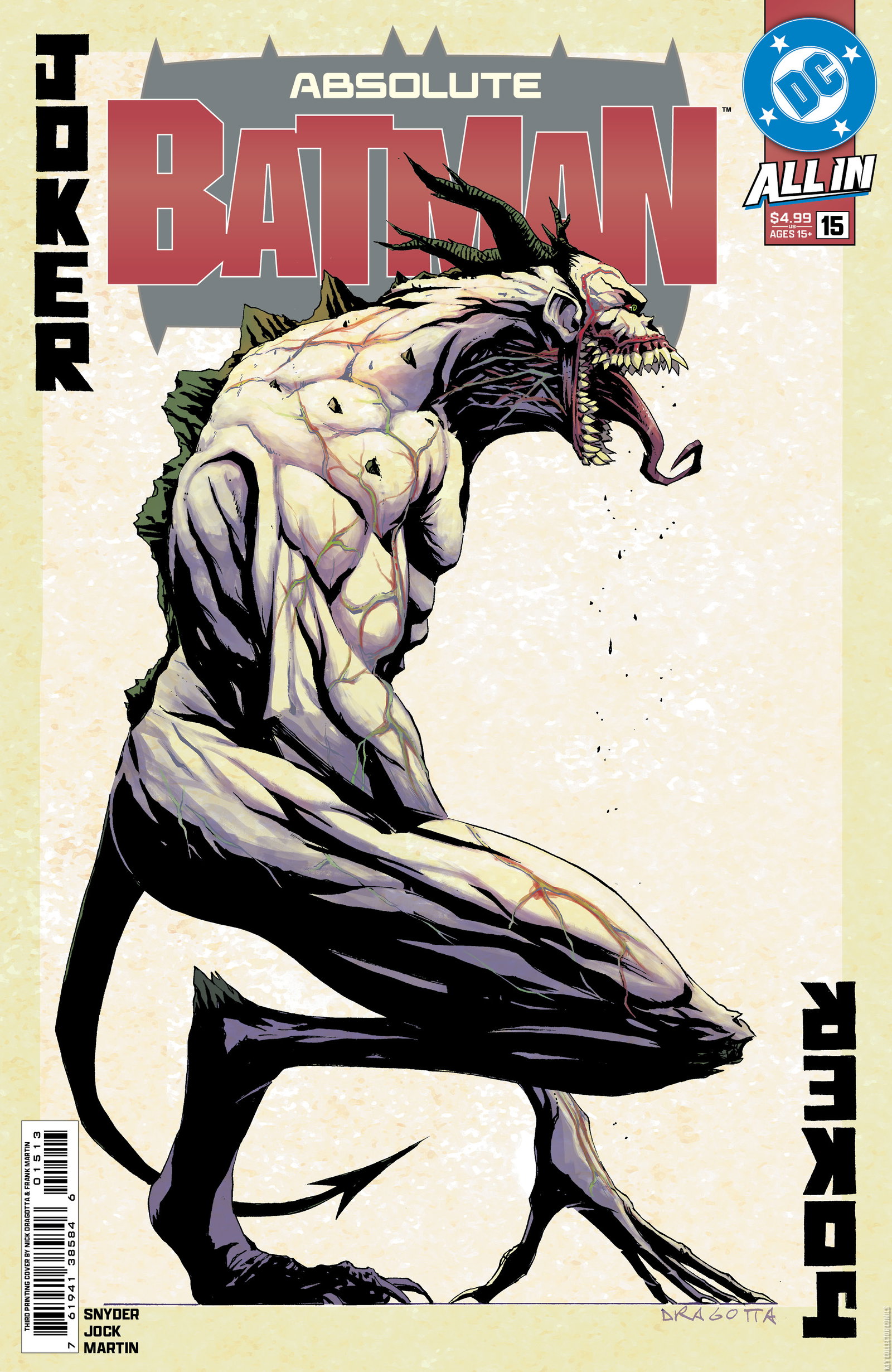 Absolute Batman #15 Published December 2025 | Key Colle