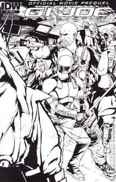 Variant Cover for G.I. Joe: Retaliation - Official Movie Prequel #4