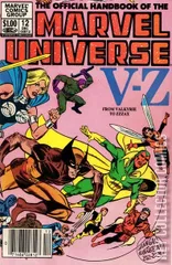 Variant Cover for The Official Handbook of the Marvel Universe #12
