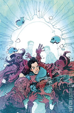 Variant Cover for Army of Darkness vs. Reanimator: Necronomicon Rising #2