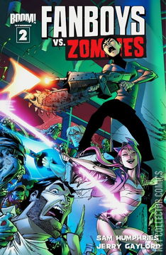 Variant Cover for Fanboys vs. Zombies #2