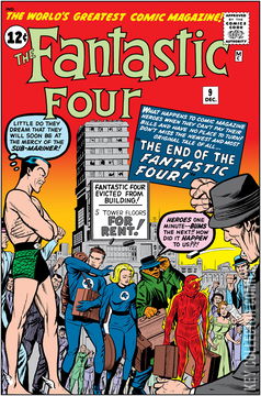 Variant Cover for Fantastic Four #9