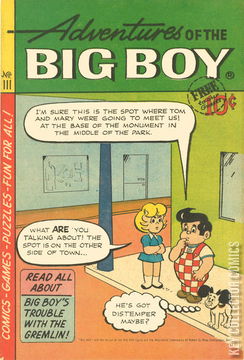 Variant Cover for Adventures of the Big Boy #111