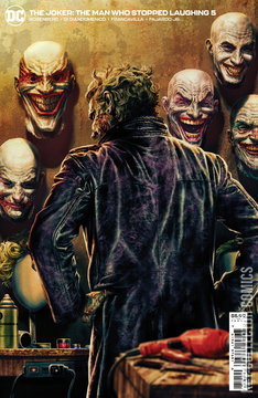 Variant Cover for Joker: The Man Who Stopped Laughing #5