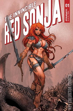 Variant Cover for Invincible Red Sonja #1