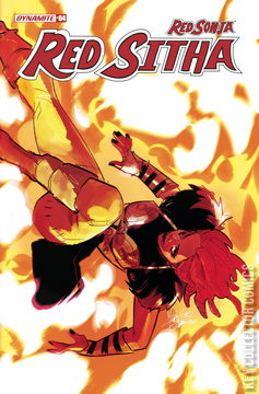 Variant Cover for Red Sonja: Red Sitha #4