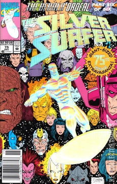 Variant Cover for Silver Surfer #75