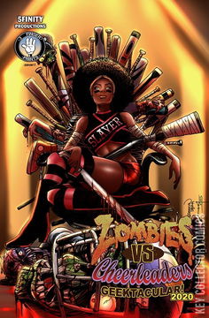 Variant Cover for Zombies vs. Cheerleaders Geektacular #1