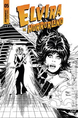 Variant Cover for Elvira In Horrorland #5