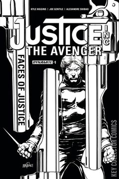Variant Cover for Justice Inc.: The Avenger - Faces of Justice #1