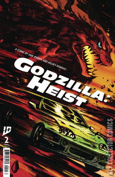 Variant Cover for Godzilla: Heist #2