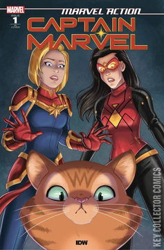 Variant Cover for Marvel Action: Captain Marvel #1