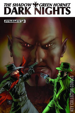 Variant Cover for The Shadow / Green Hornet: Dark Nights #3